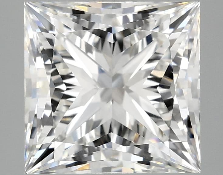 3.97ct | Princess | E | VVS2 | Excellent