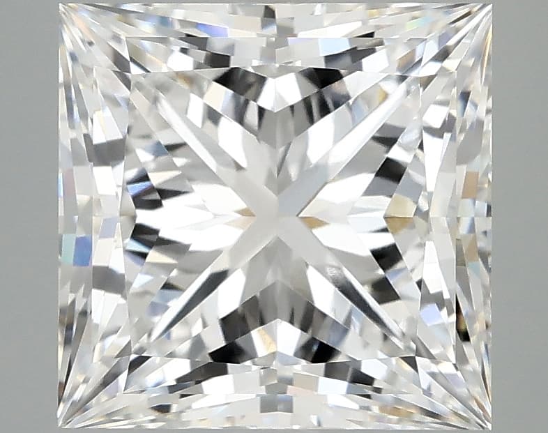 IGI | 4.8ct | Princess | E | VVS2 | Ideal