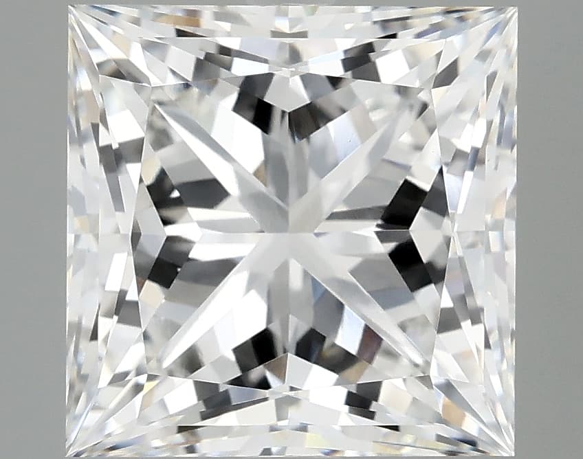 5.81ct | Princess | E | VVS2 | Ideal