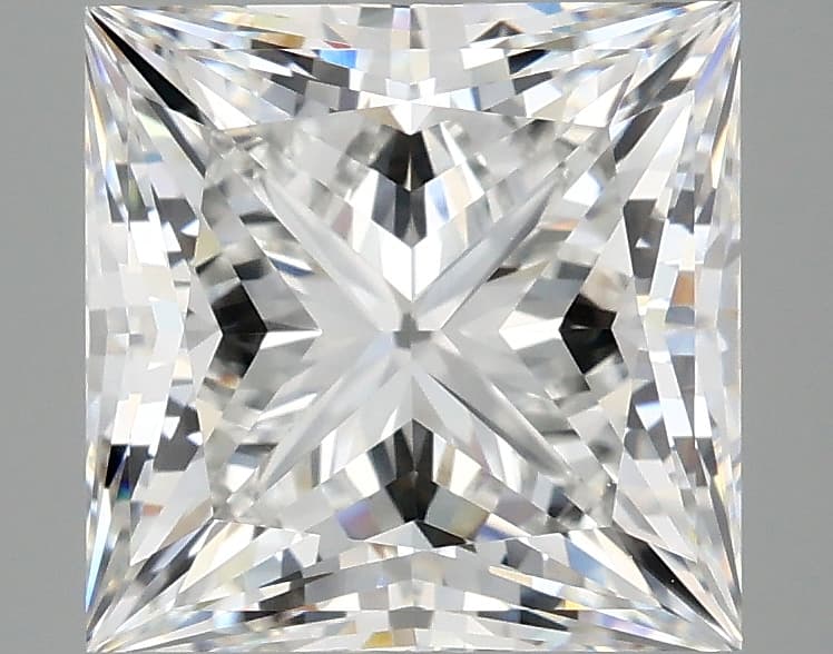 4.16ct | Princess | E | VVS2 | Excellent