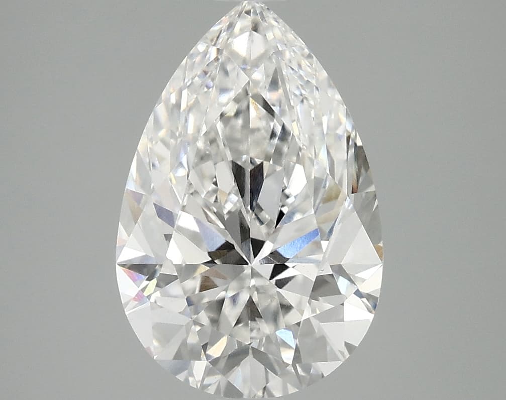 IGI | 2.98ct | Pear | F | VVS2 | Excellent