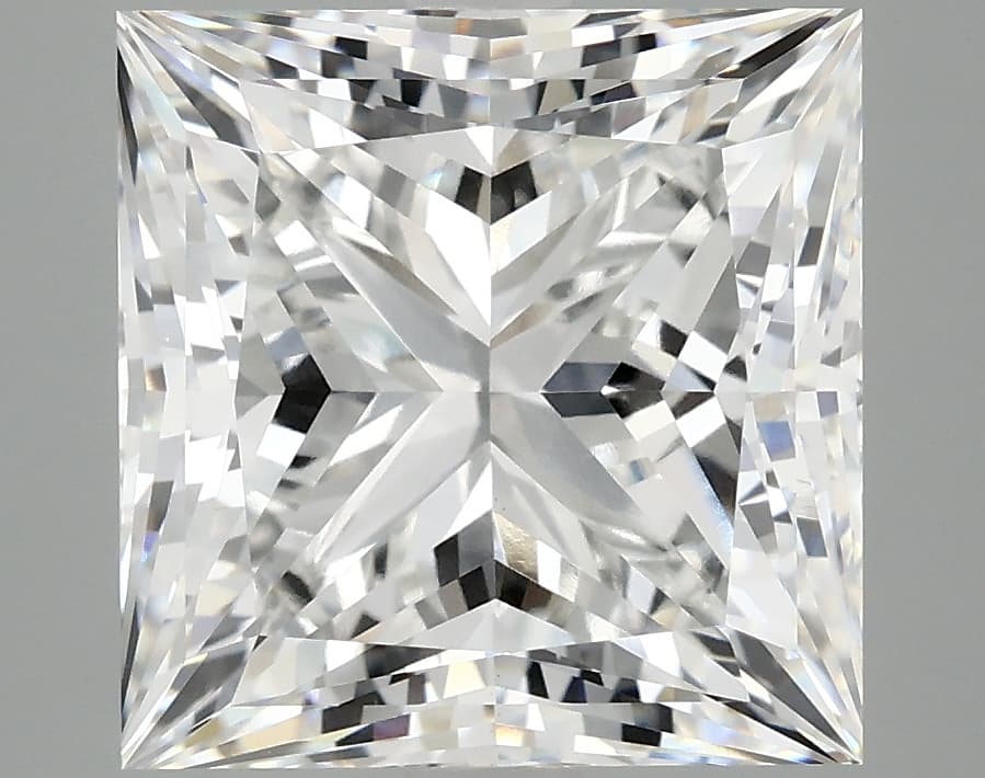 6.54ct | Princess | E | VVS2 | Ideal