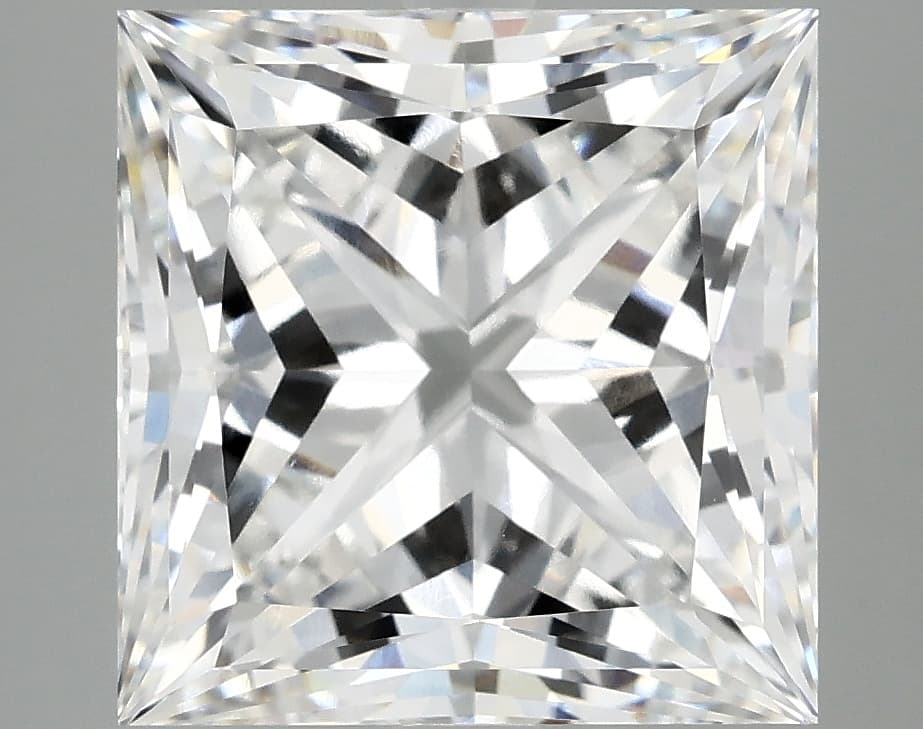 6.77ct | Princess | E | VVS2 | Ideal