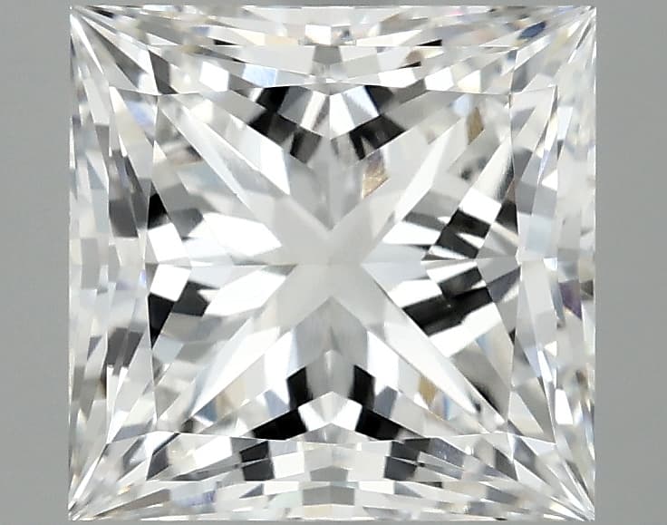 3.86ct | Princess | E | VVS2 | Ideal