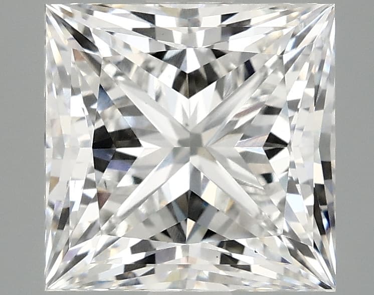 3.86ct | Princess | E | VS1 | Ideal