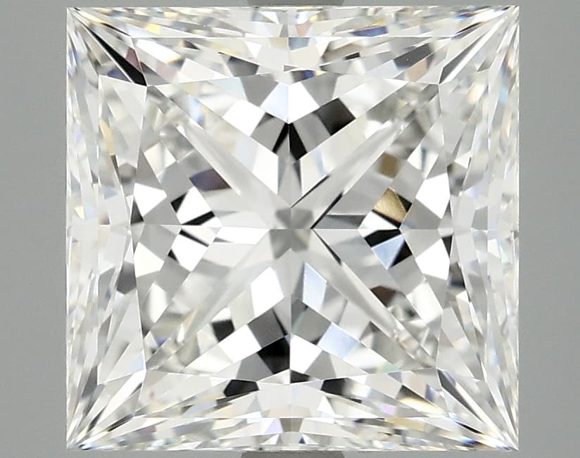 IGI | 5.1ct | Princess | F | VVS2 | Ideal