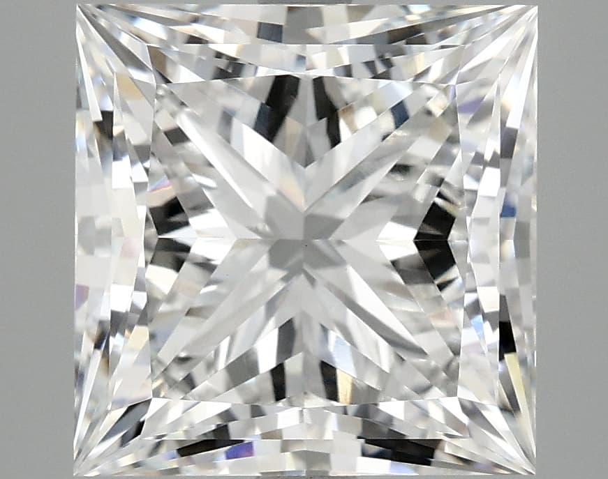 5.82ct | Princess | E | VVS2 | Ideal