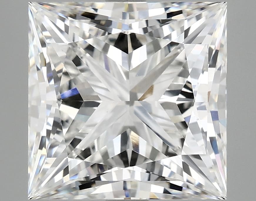 5.58ct | Princess | E | VVS2 | Ideal