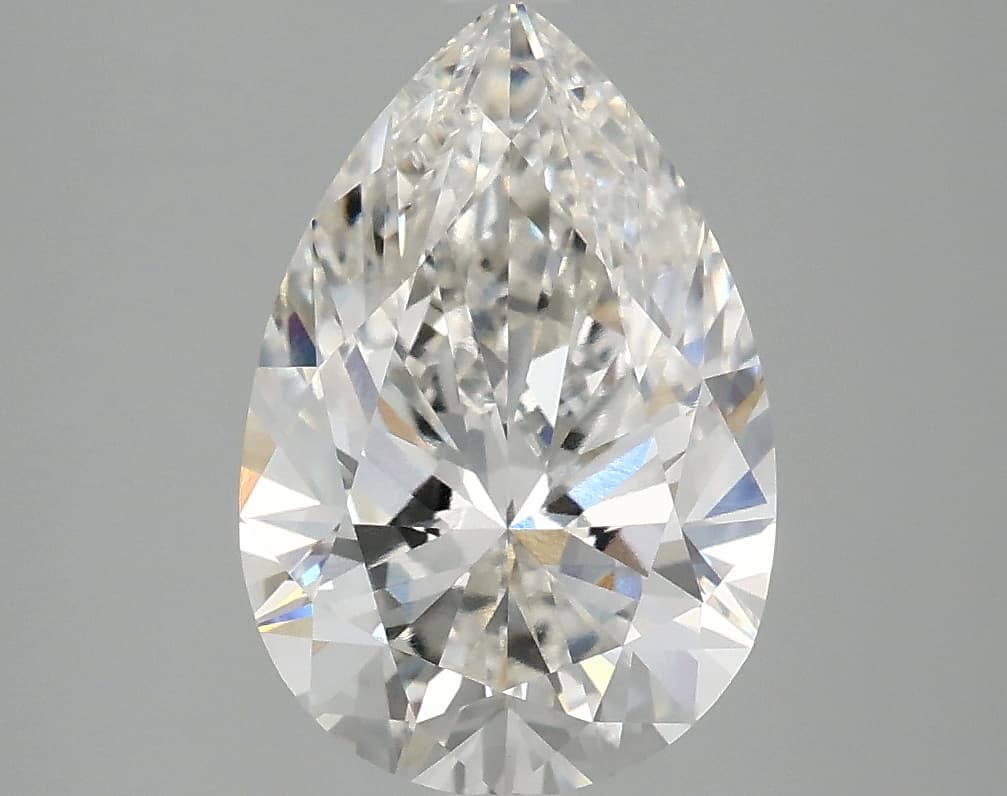 IGI | 2.97ct | Pear | F | VVS2 | Excellent