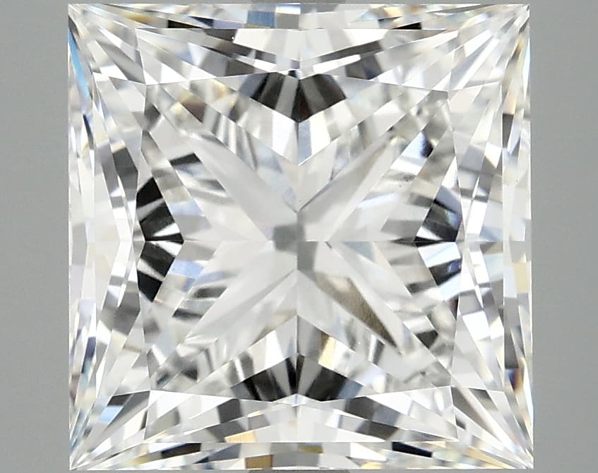 5.91ct | Princess | E | VVS2 | Ideal