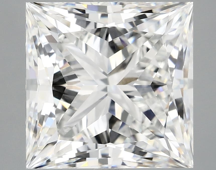 5.86ct | Princess | E | VVS2 | Ideal