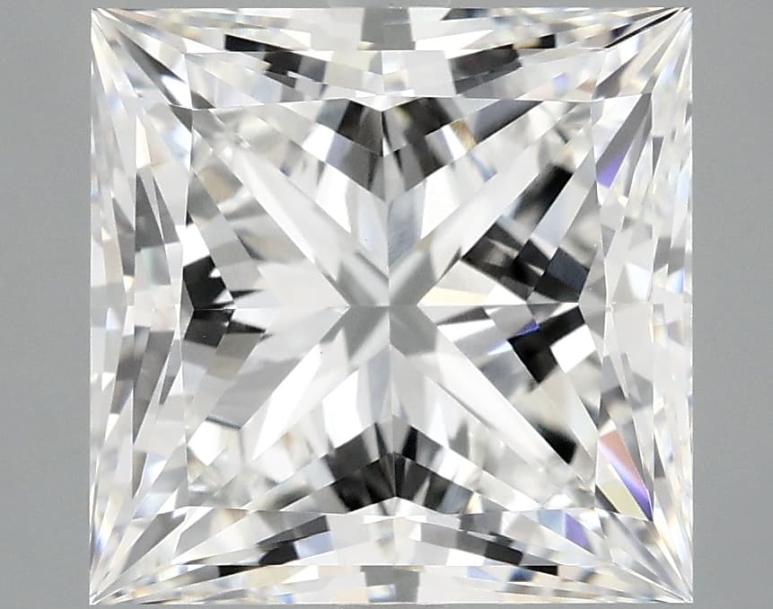 5.68ct | Princess | E | VVS2 | Ideal