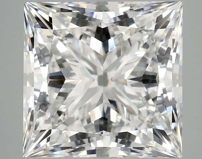 5.77ct | Princess | E | VVS2 | Ideal