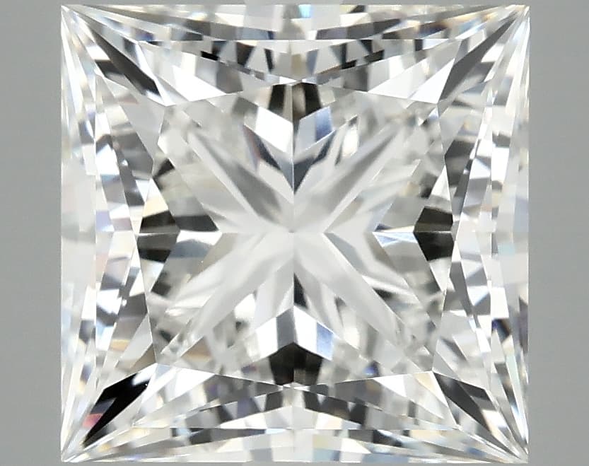 5.7ct | Princess | F | VVS2 | Excellent