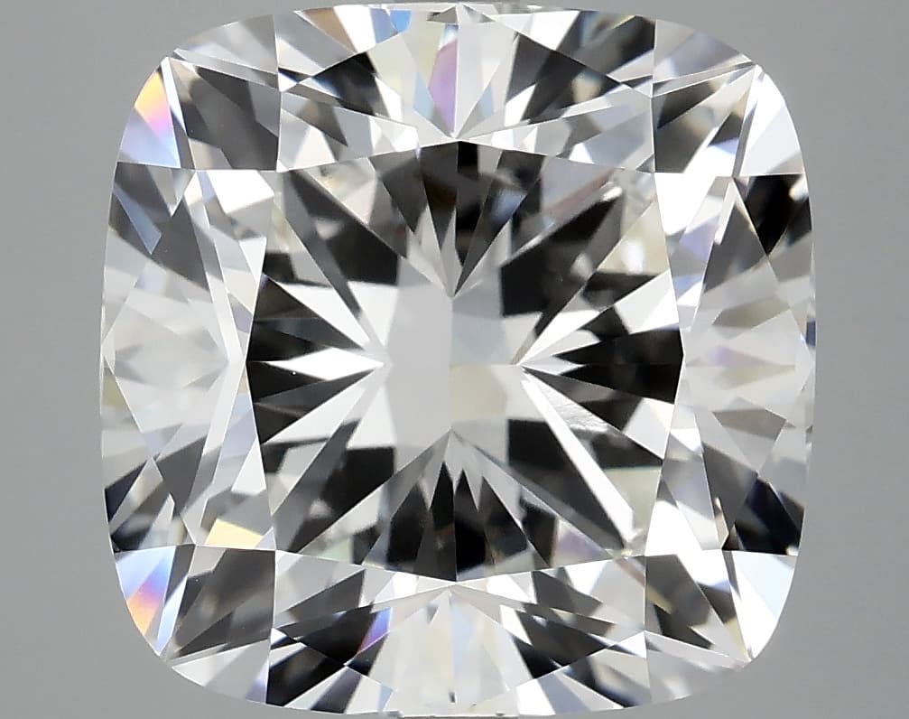 IGI | 7.52ct | Cushion | F | VVS2 | Excellent