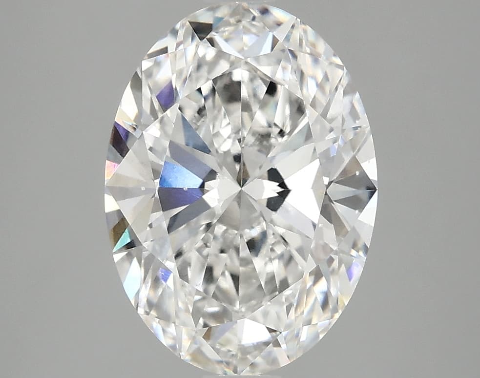 IGI | 2.91ct | Oval | E | VS2 | Excellent