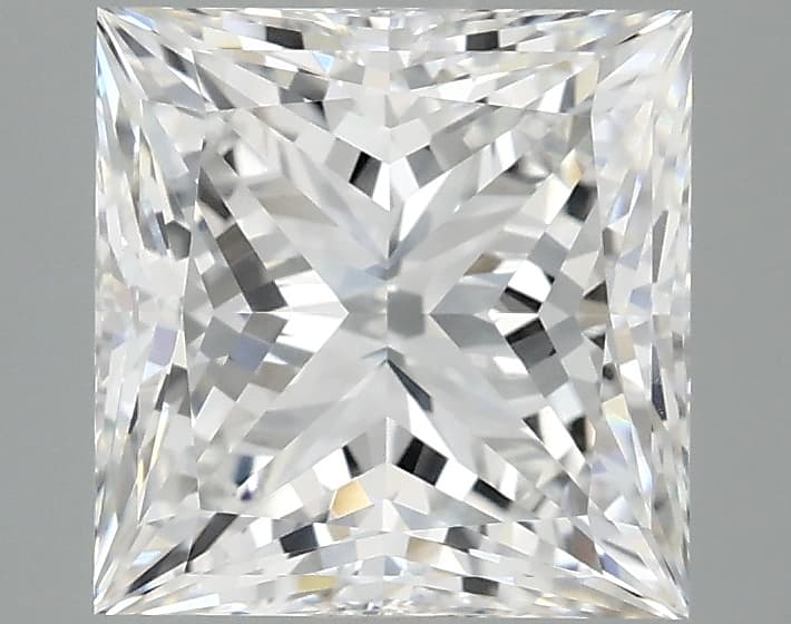 IGI | 2.92ct | Princess | E | VVS2 | Excellent