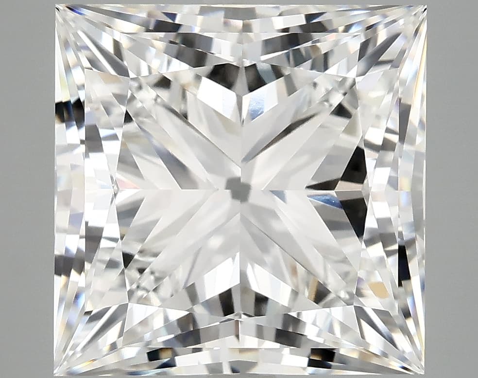 IGI | 8.18ct | Princess | F | VVS2 | Ideal
