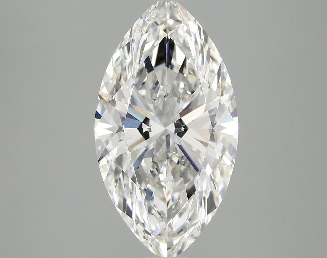 IGI | 2.93ct | Marquise | F | VVS2 | Excellent
