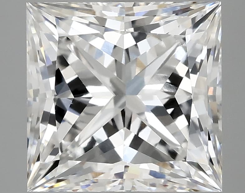 4.87ct | Princess | E | VVS2 | Ideal