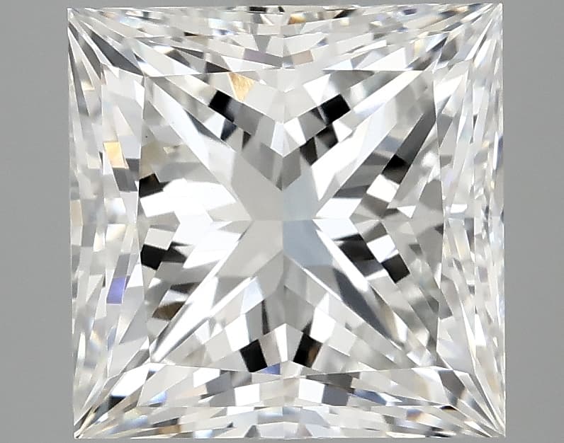 IGI | 4.8ct | Princess | F | VVS2 | Ideal
