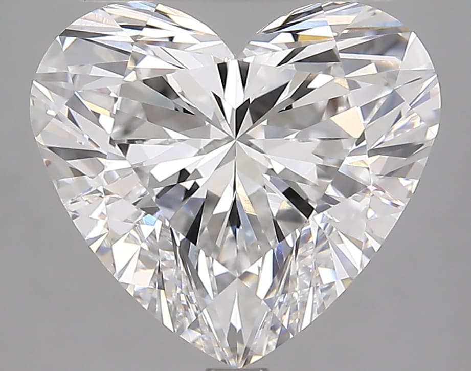 4.87ct | Heart | E | VVS2 | Ideal