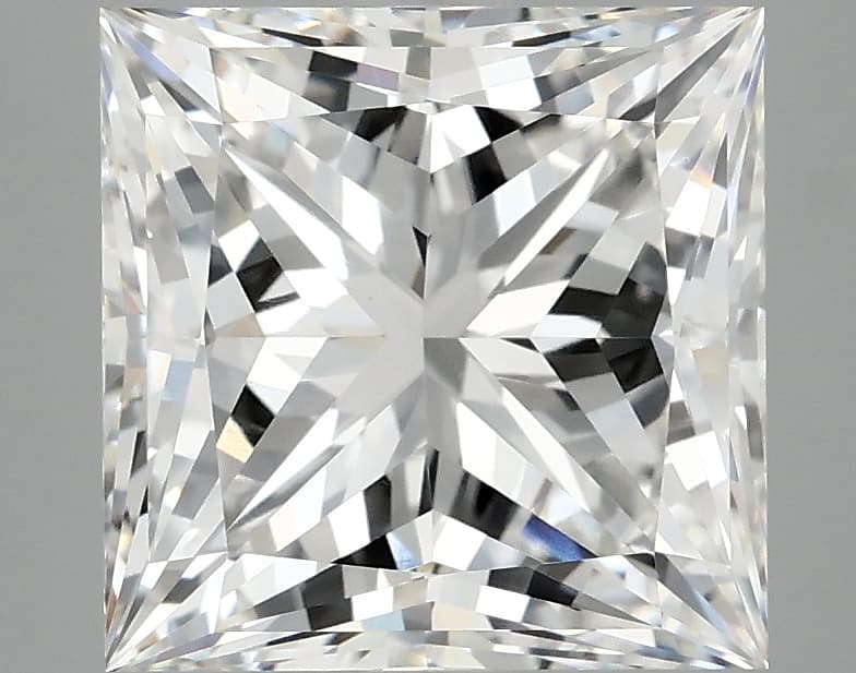 IGI | 4.74ct | Princess | F | VVS2 | Ideal