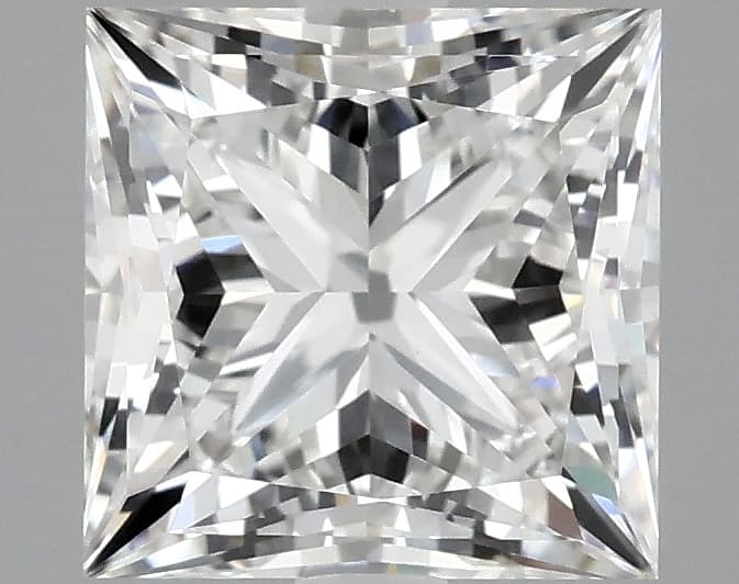 IGI | 2.91ct | Princess | E | VVS2 | Ideal