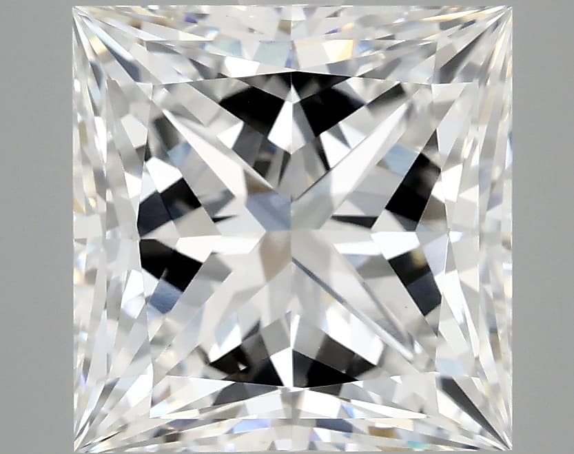 5.05ct | Princess | F | VVS2 | Ideal
