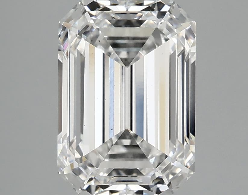 2.96ct | Emerald | D | VS2 | Very Good