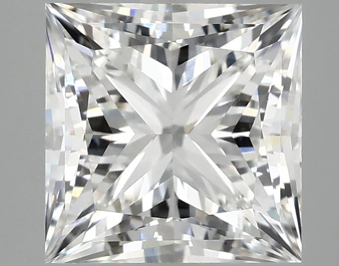 IGI | 2.91ct | Princess | E | VVS2 | Ideal