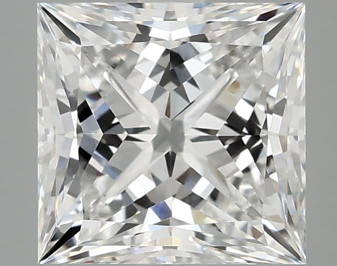 IGI | 2.92ct | Princess | E | VVS2 | Ideal