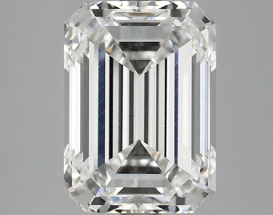 3.34ct | Emerald | F | VS1 | Excellent