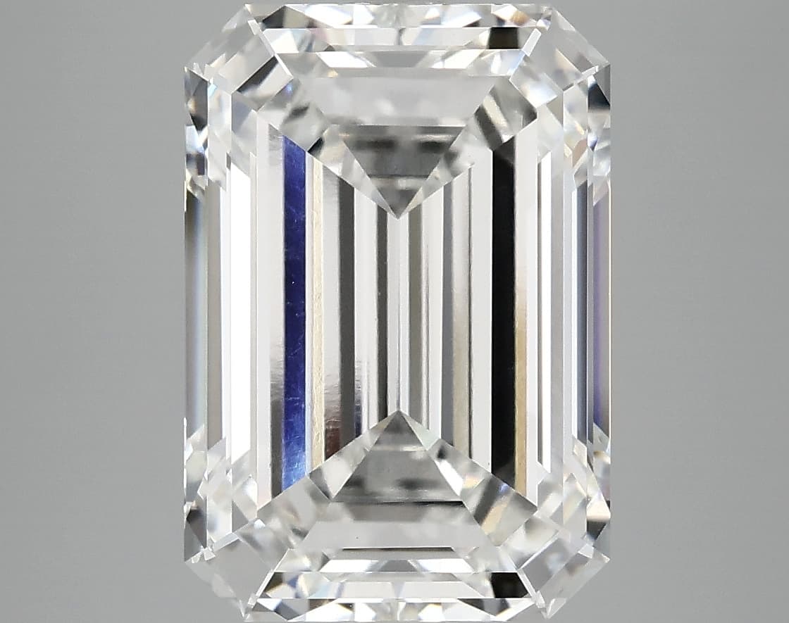 6.86ct | Emerald | F | VVS2 | Ideal