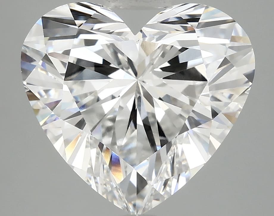 4.87ct | Heart | E | VVS2 | Ideal