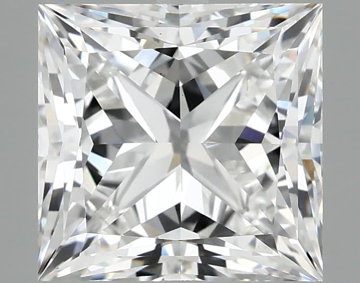 3.97ct | Princess | E | VS1 | Ideal