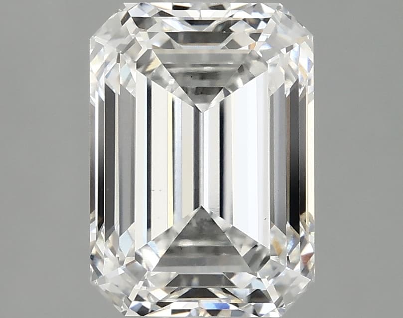 2.8ct | Emerald | F | VS1 | Ideal