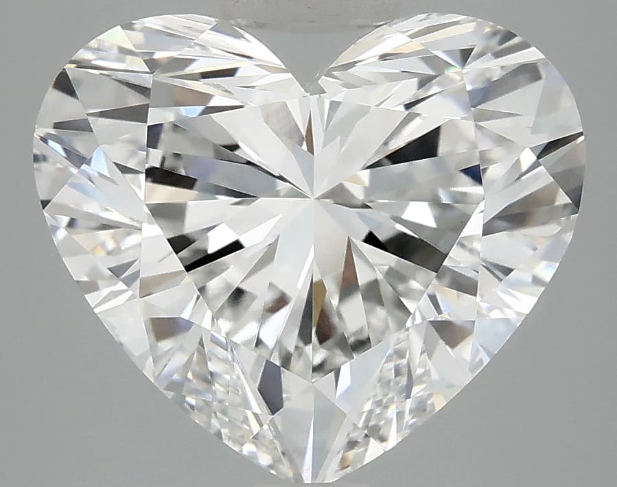 4.91ct | Heart | E | VVS2 | Ideal