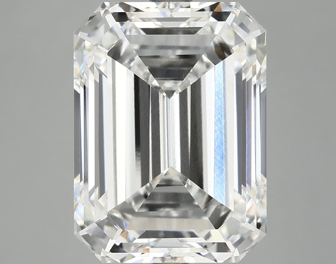 7.4ct | Emerald | F | VVS2 | Excellent