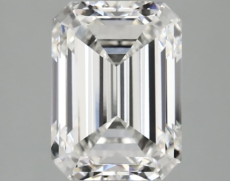 2.78ct | Emerald | F | VS1 | Excellent