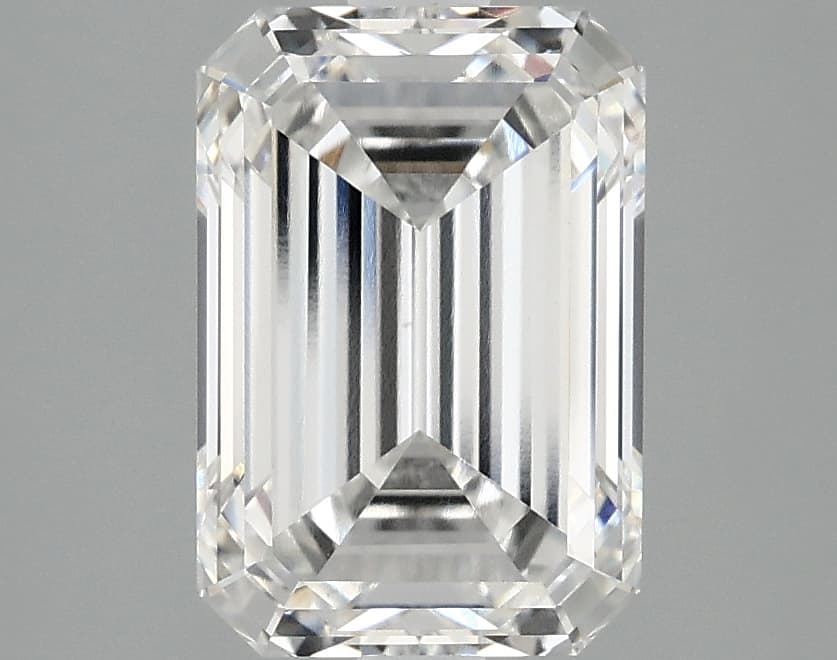 2.85ct | Emerald | F | VS2 | Ideal