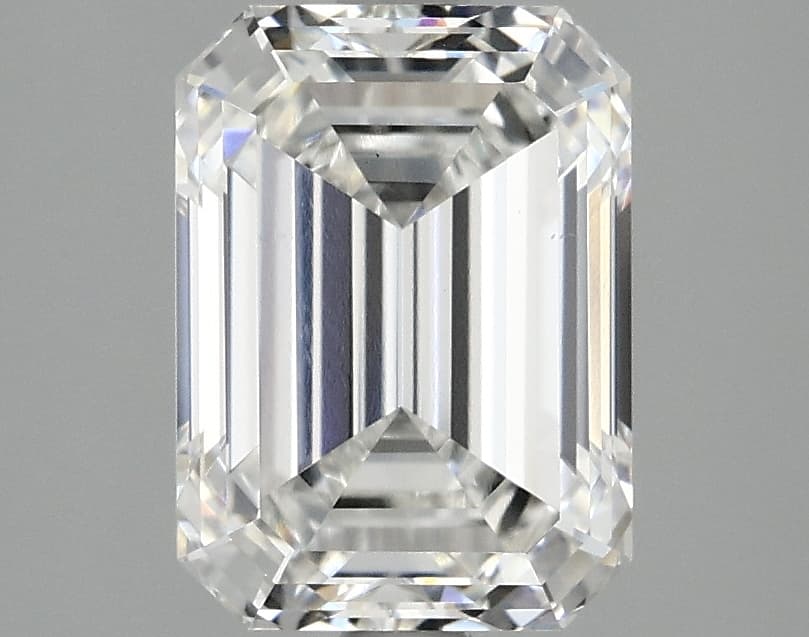 2.79ct | Emerald | F | VS1 | Excellent