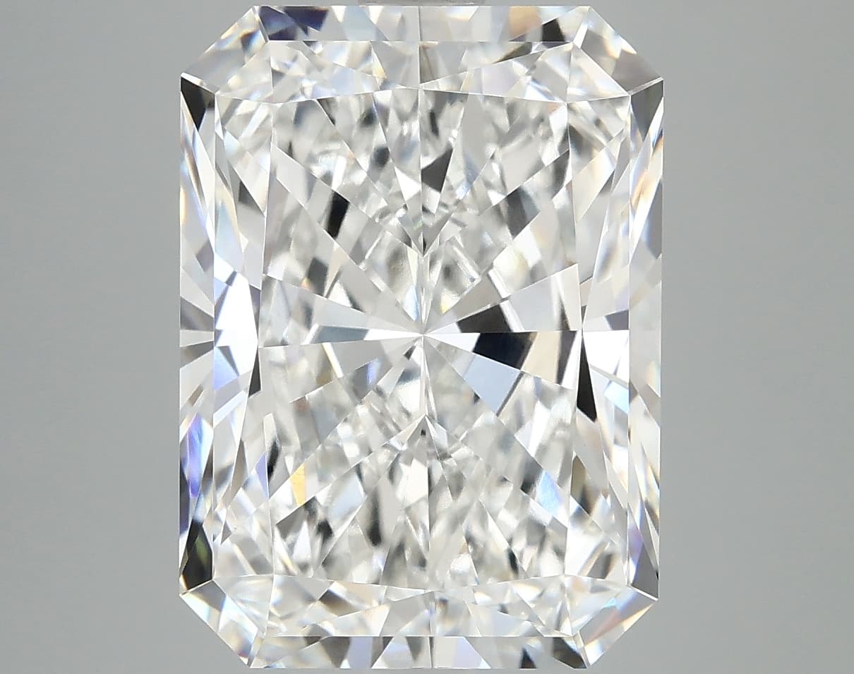 8.26ct | Radiant | F | VVS2 | Excellent