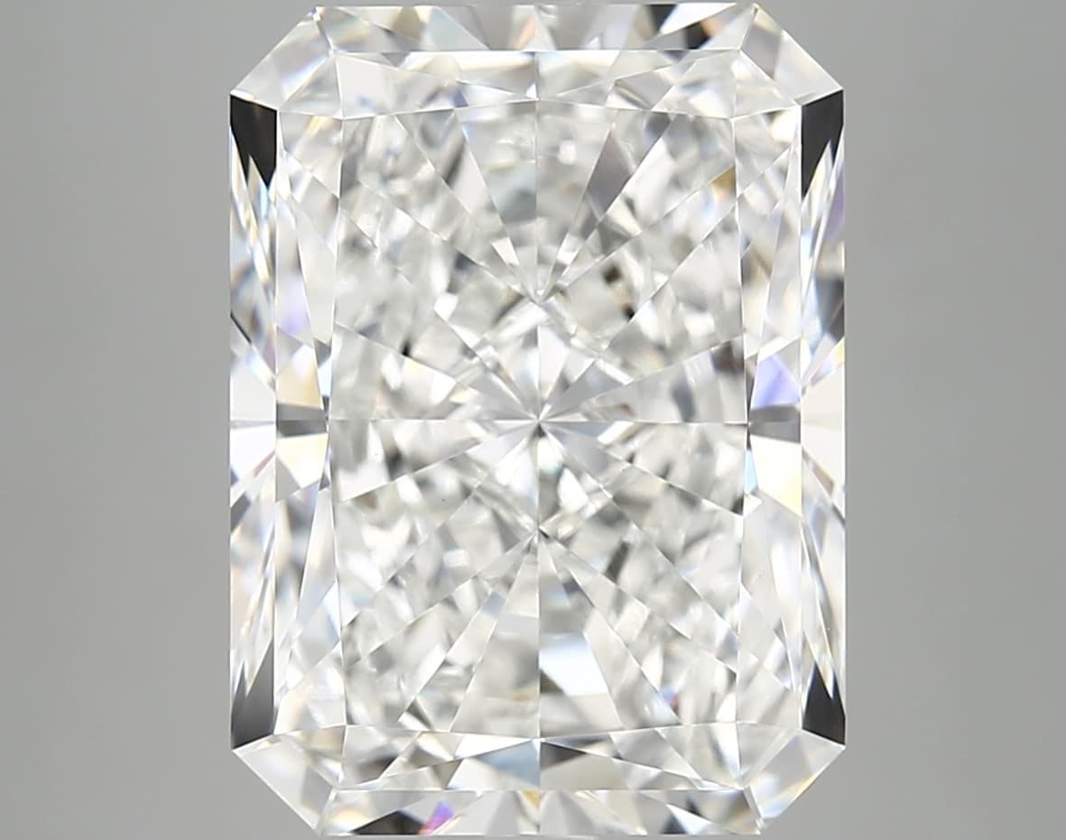 9.88ct | Radiant | F | VVS2 | Excellent