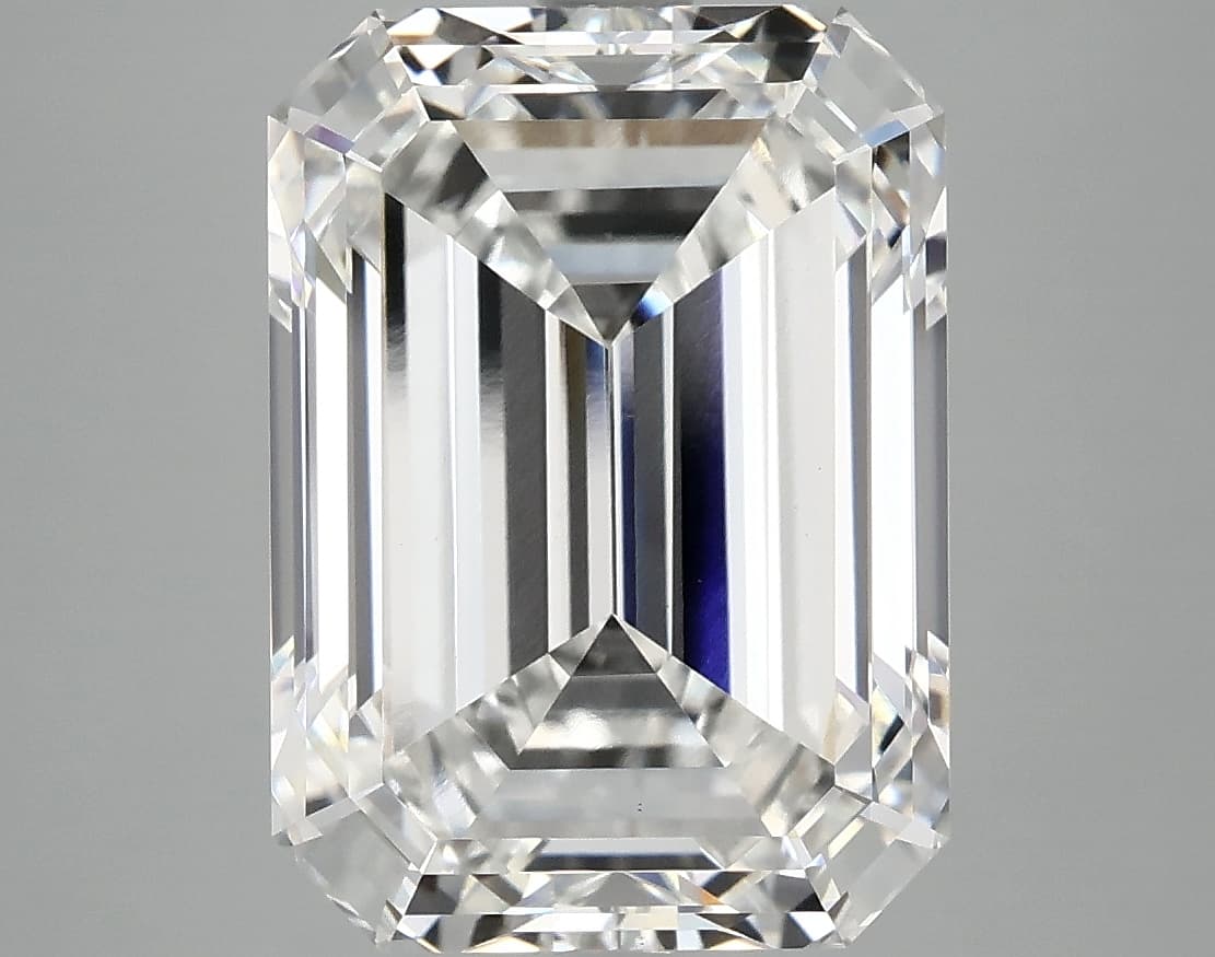 7.16ct | Emerald | F | VS1 | Ideal