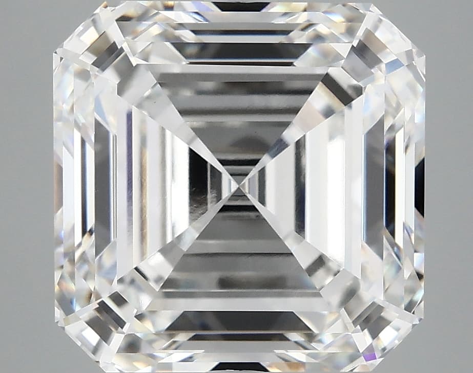 6.69ct | Asscher | E | VVS2 | Ideal