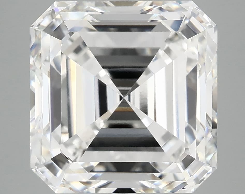 7.47ct | Asscher | F | VS1 | Very Good