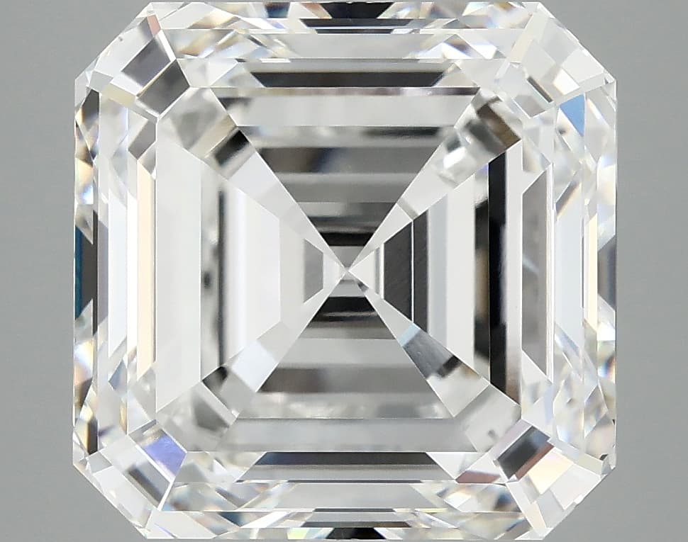 8.08ct | Asscher | E | VVS2 | Very Good