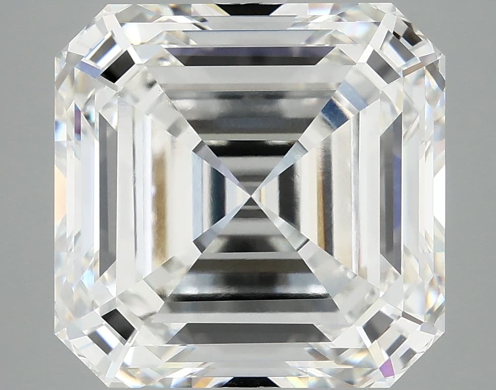 8.11ct | Asscher | F | VVS2 | Very Good