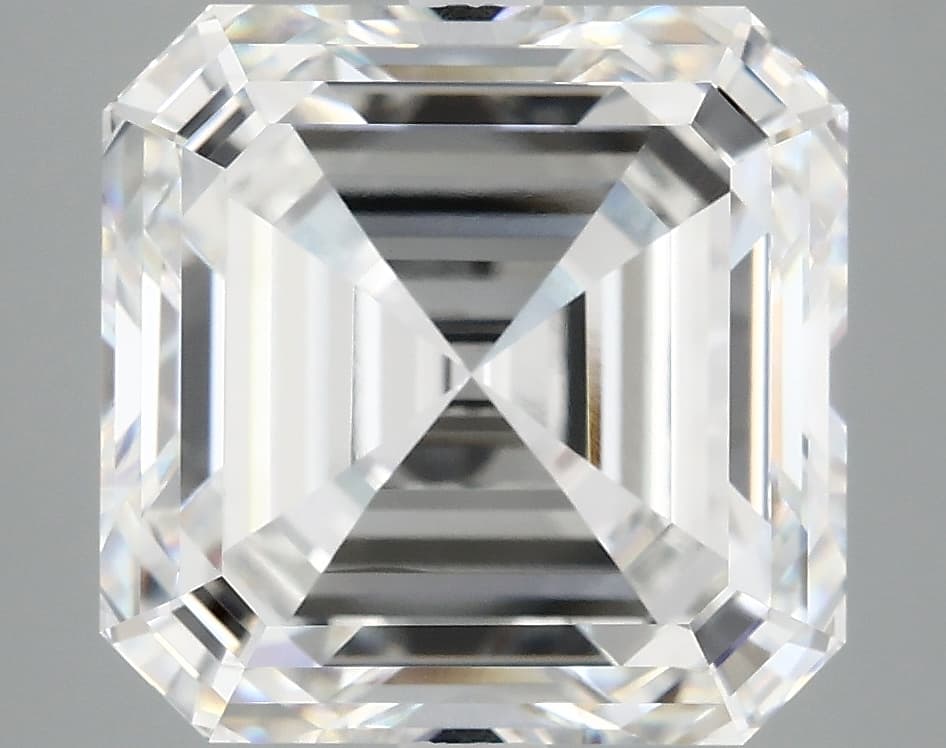 8.07ct | Asscher | E | VVS2 | Very Good